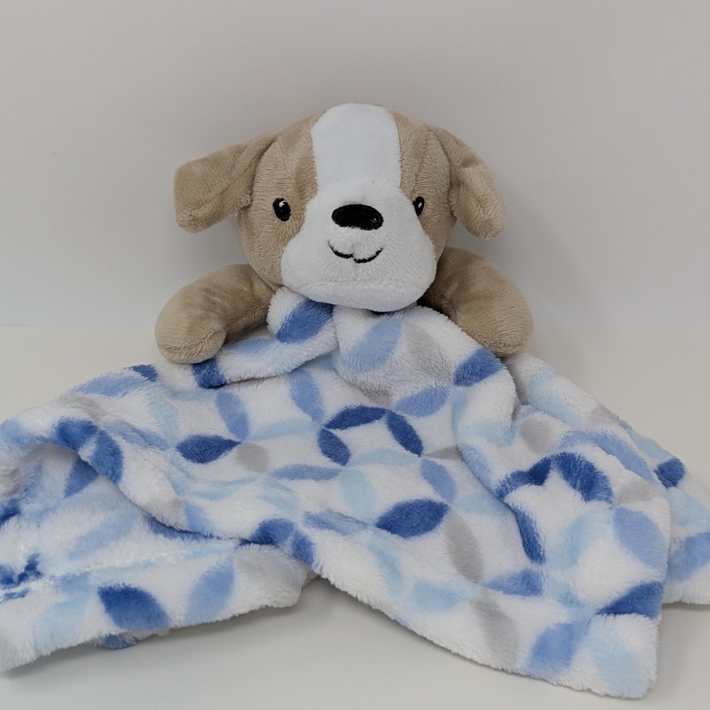 Baby's First Lovey Puppy Dog Nemcor Plush Security Blanket